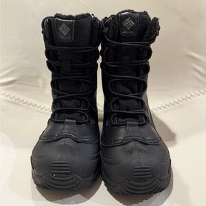 Columbia Black Kids Snow Boots